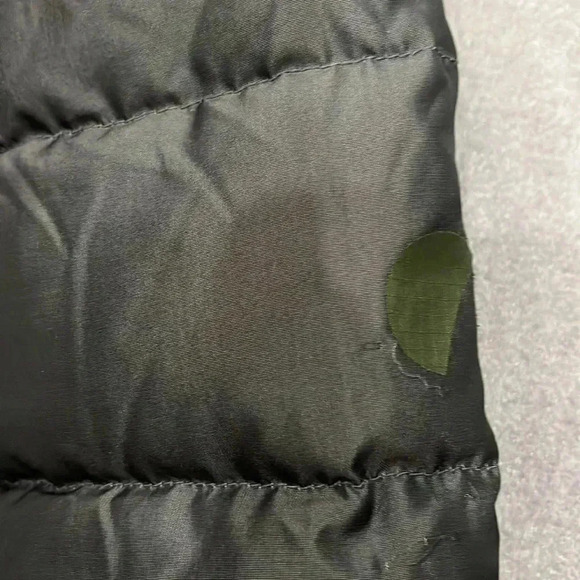 [5/6]Aquascutum Junior Girl Down Filled Gray Puffer Jacket with Bow  at waist - Picture 9 of 9